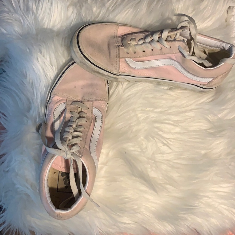 Pre-loved, pink Vans